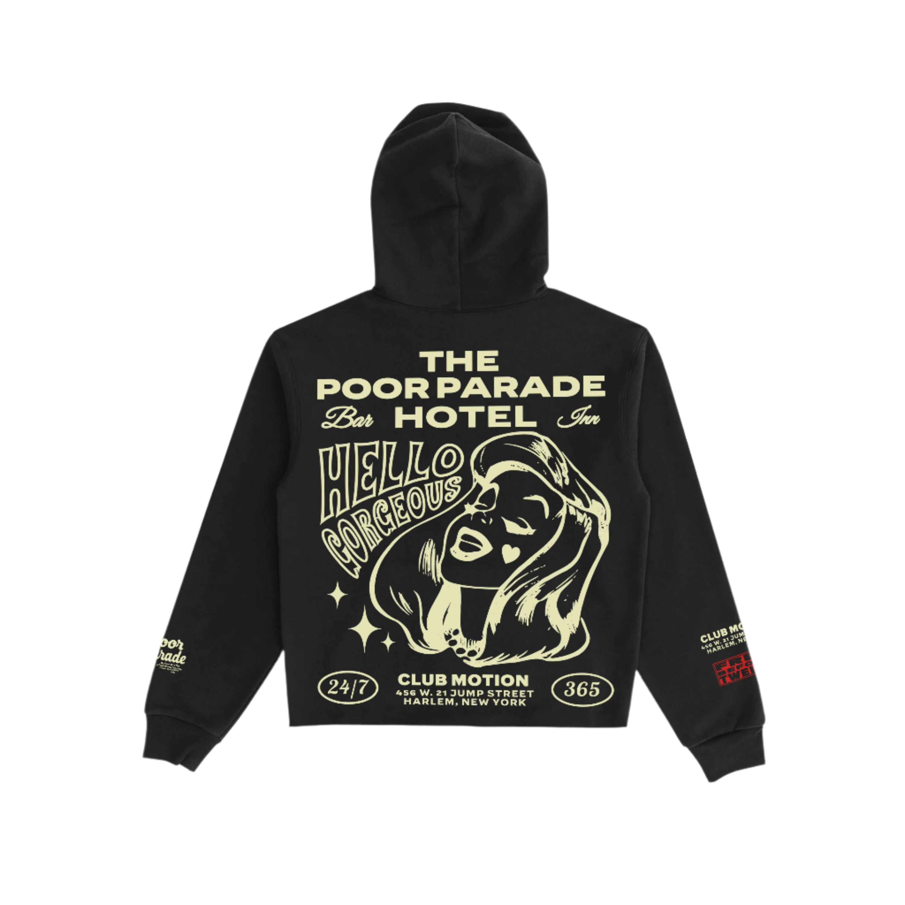 The Poor Parade Hotel Hoodie (Reversed)