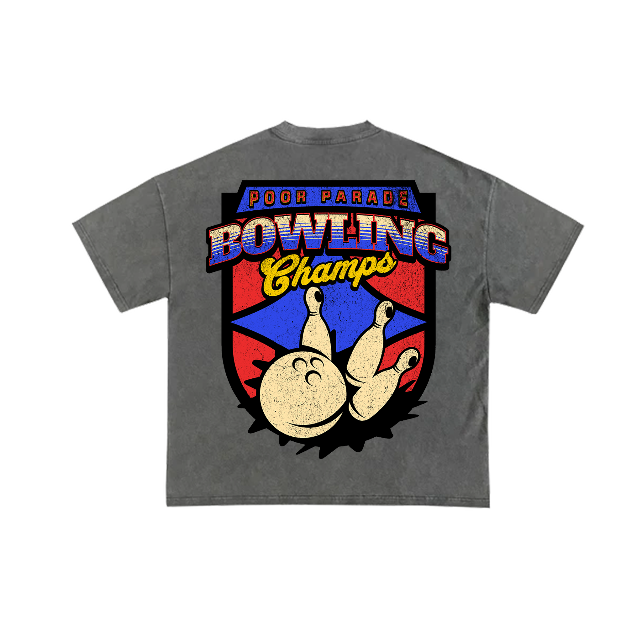 Bowling Champs Vintage Washed T-Shirt